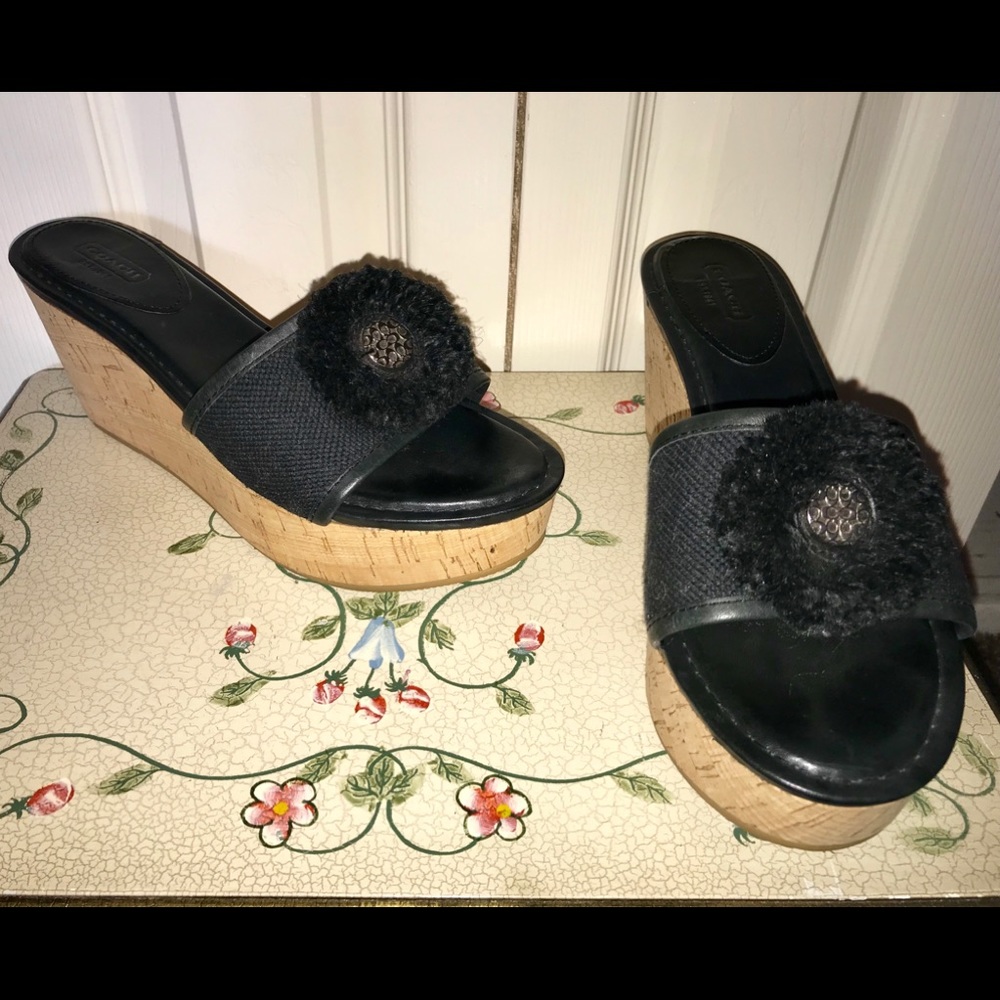 Coach Wedge Sandals